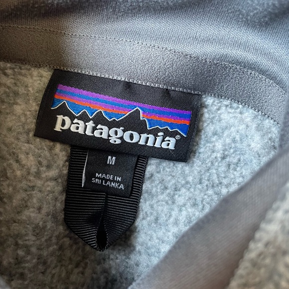 Patagonia Grey Fleece size M - Picture 3 of 3